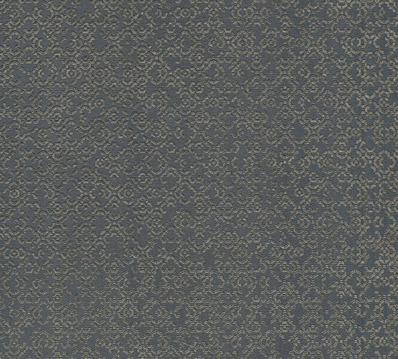 Marrakesh Hall Wallpaper - Metallic Grey