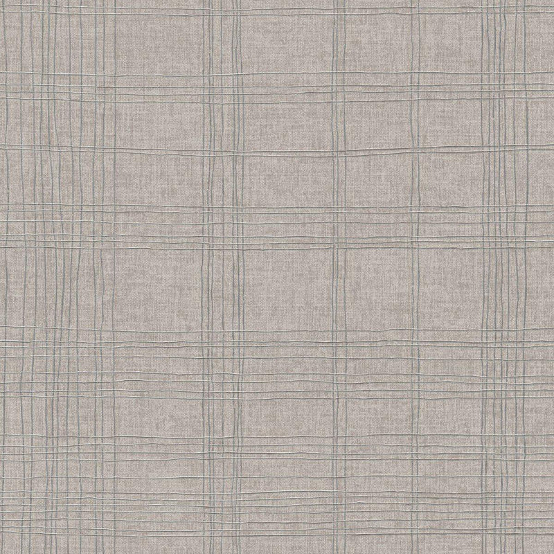 New York Threads Wallpaper - Beige/Metallic