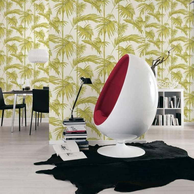 Lola Palm Wallpaper - Green