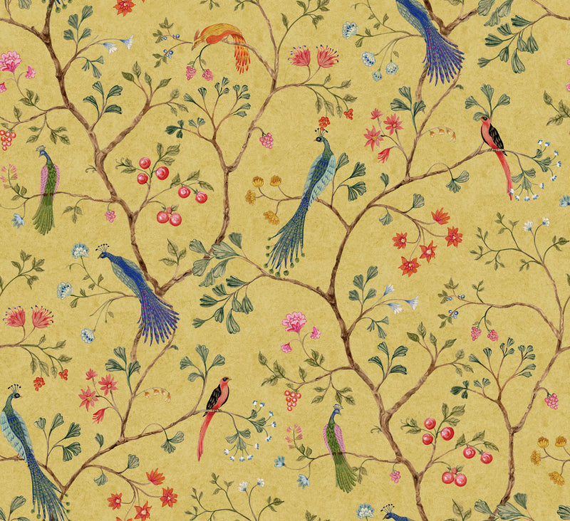 Songbirds Wallpaper Mural - 5 Colours