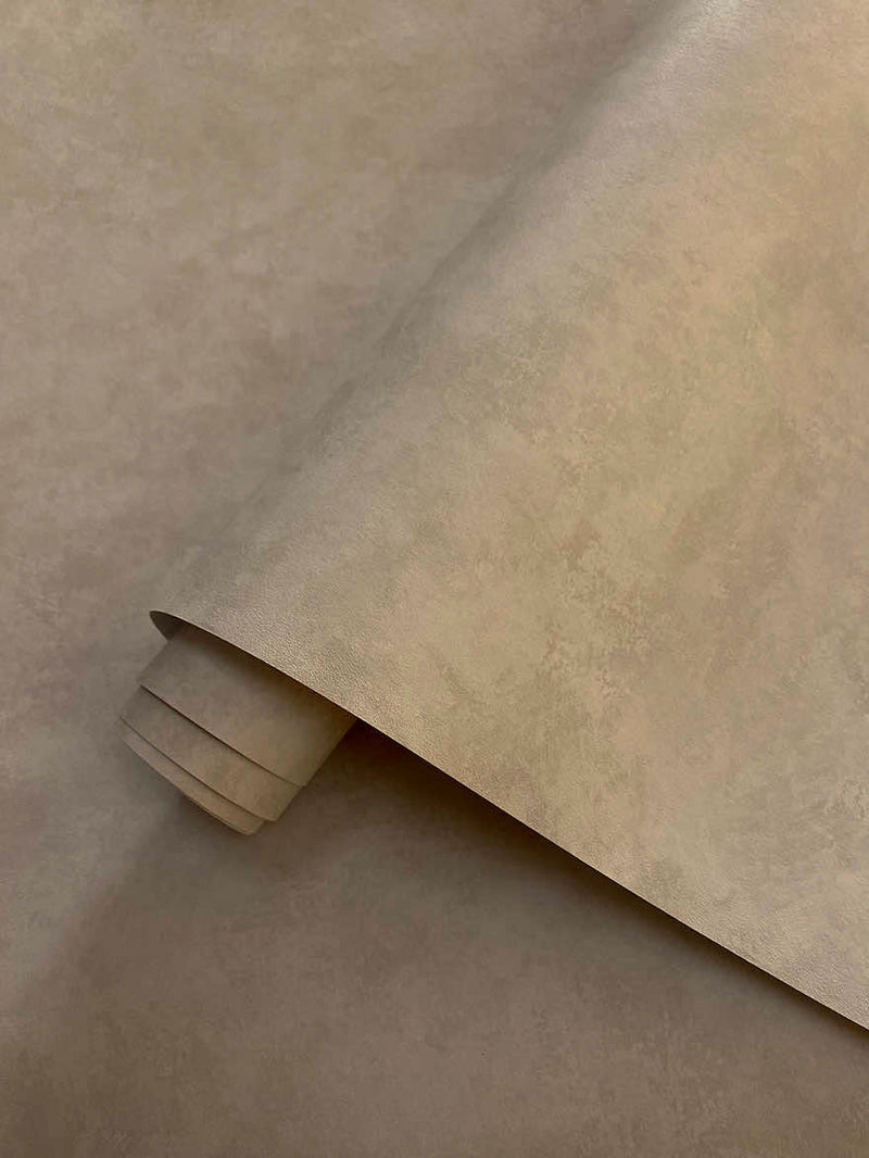 Kanso - Soft Plaster Wallpaper - Taupe