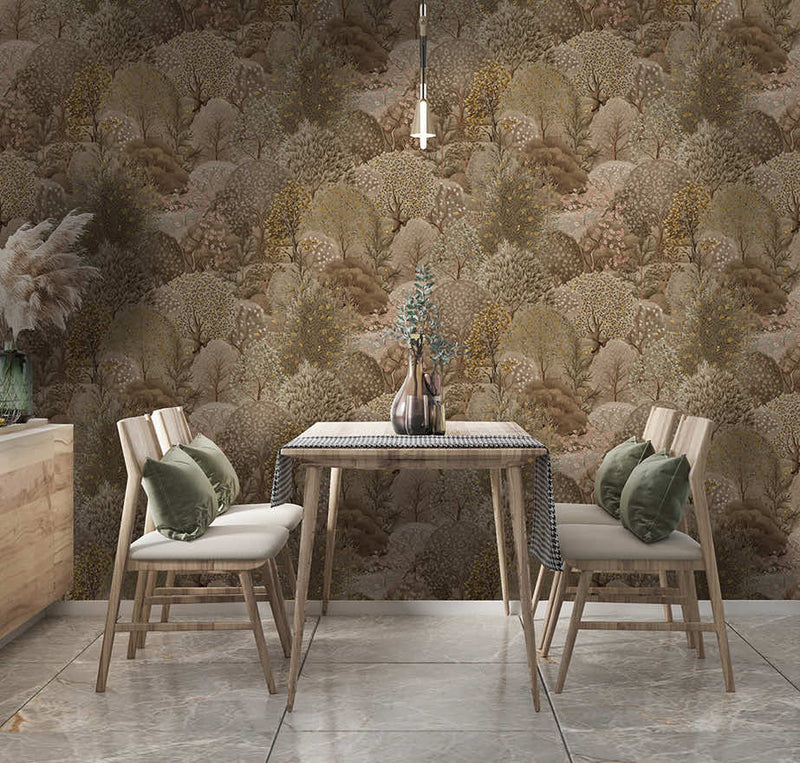 Arboretum Garden Wallpaper - Neutral