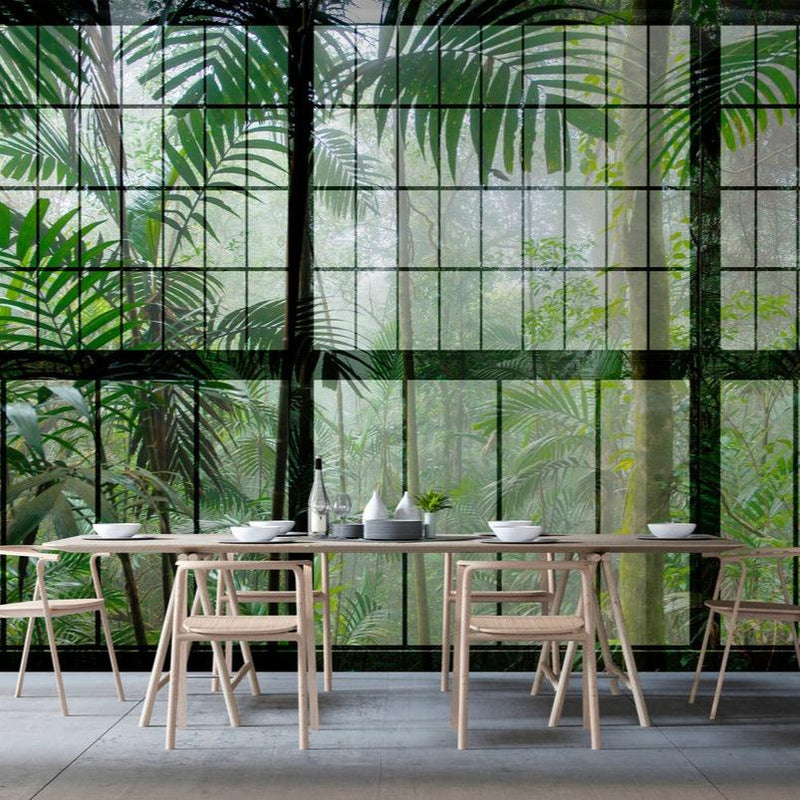 Rainforest - Custom Sized Wallpaper Mural (per m2) - Style 1