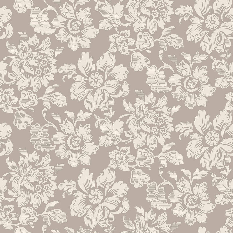 Rococo Hogstatorpet Wallpaper - Beige