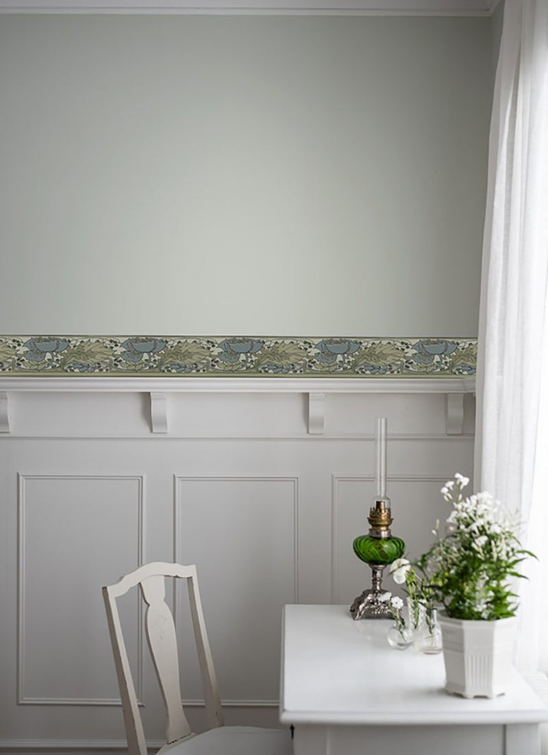 Varmlands Wallpaper Frieze - Blue