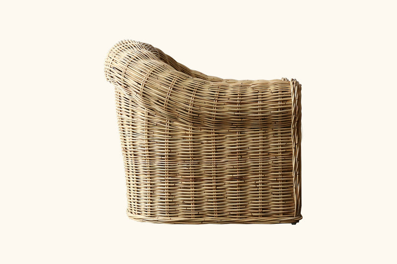 Vogue Wicker Armchair - Natural