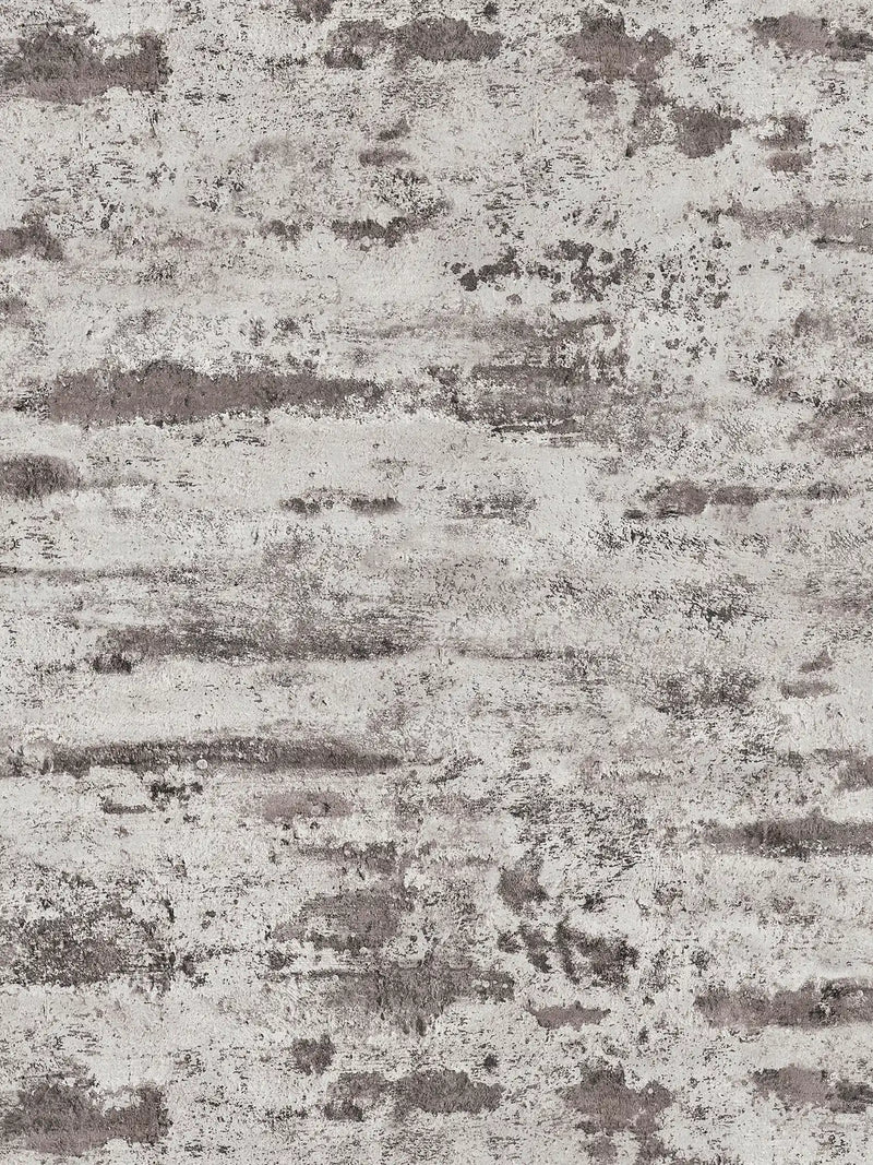 Tibo Grunge, rustic plaster look Wallpaper - Grey/black