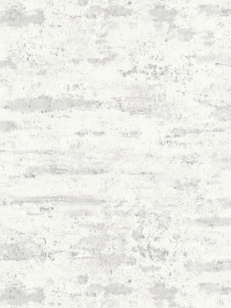 Tibo Grunge, rustic plaster look Wallpaper - White/grey