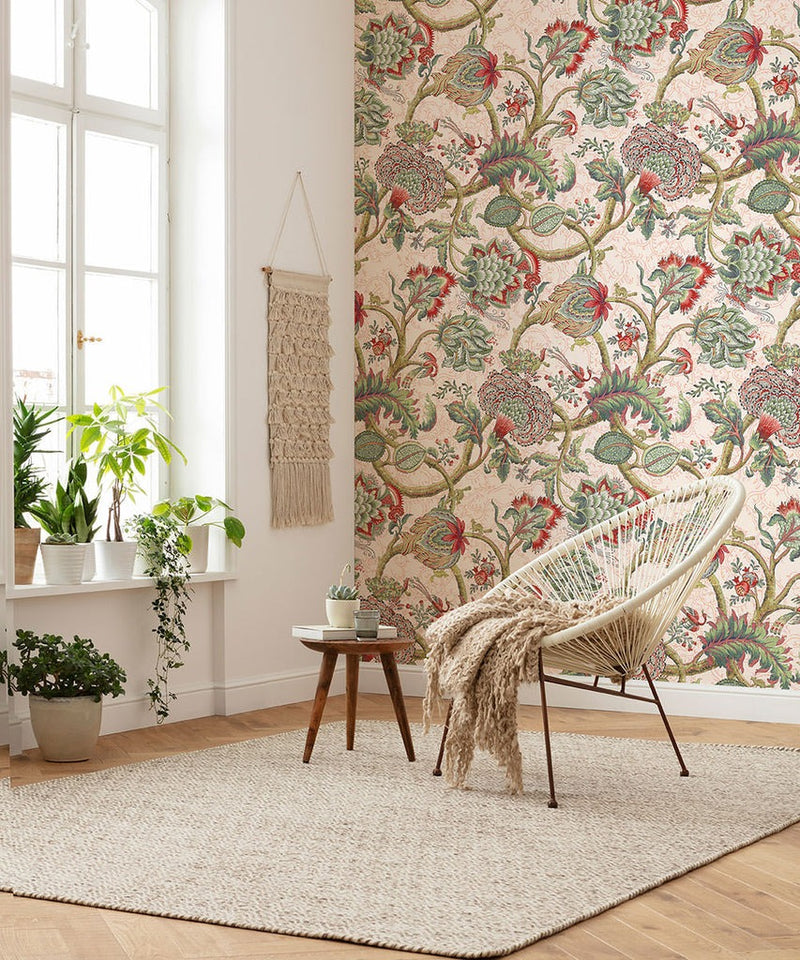 Verdant Whimsy Mural Wallpaper