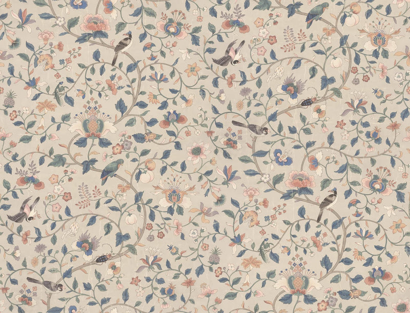 Hedda Mural Wallpaper - Sandstone