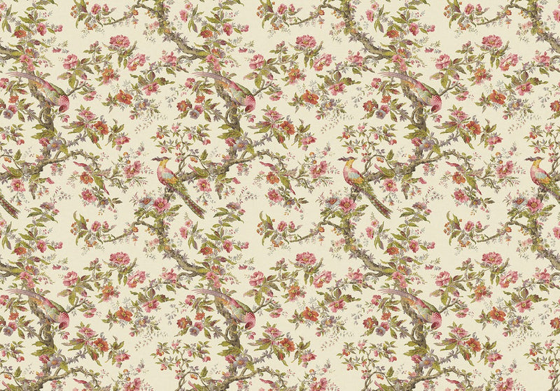 Birdsong Blossoms Mural Wallpaper