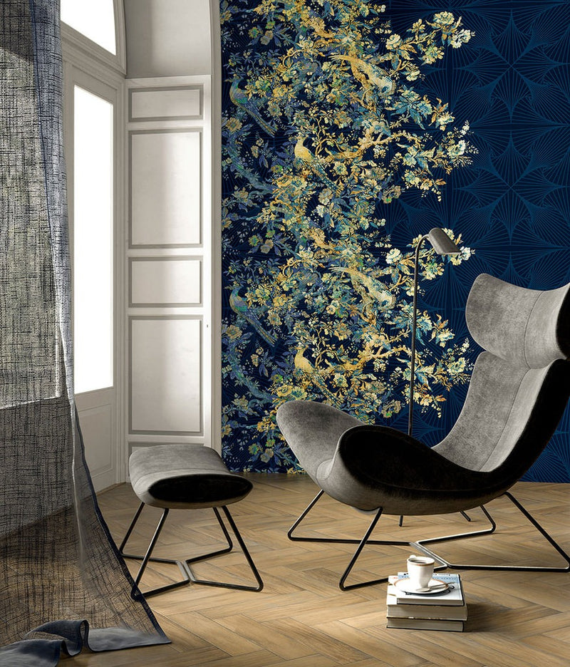 Golden Verve Mural Wallpaper