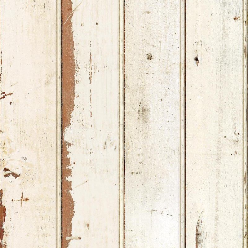 Piet Hein Eek 'Scrapwood Series' Wallpaper - White Scrapwood - PHE08