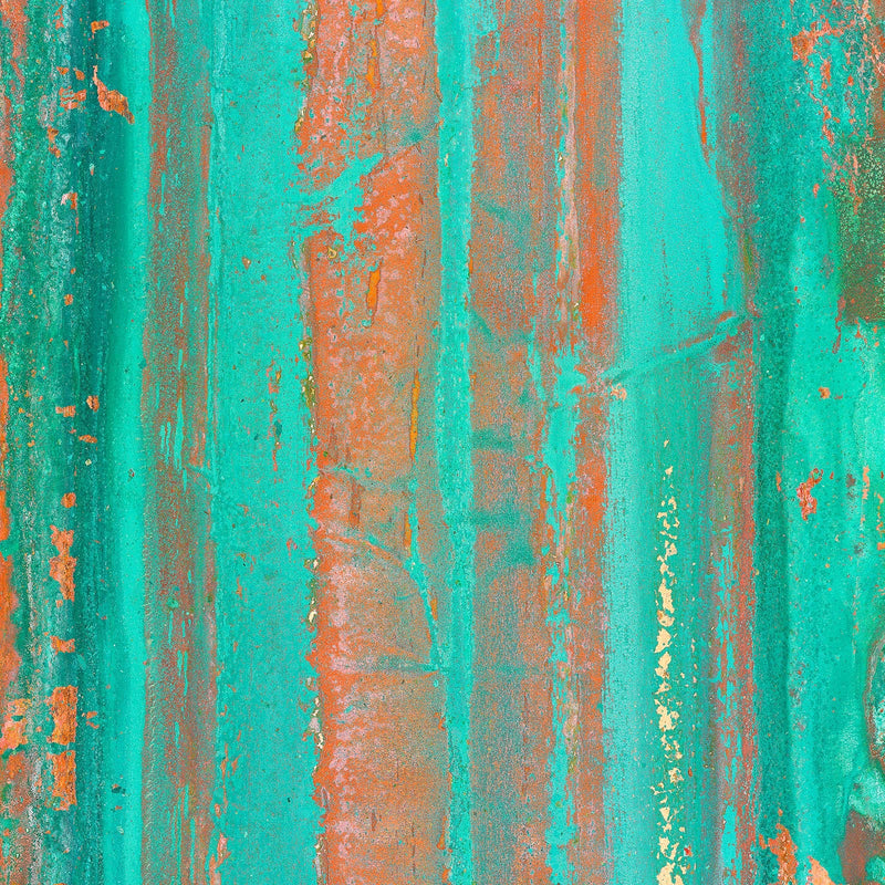 Piet Hein Eek 'Spoiled Copper' wallpaper - Spoiled Copper