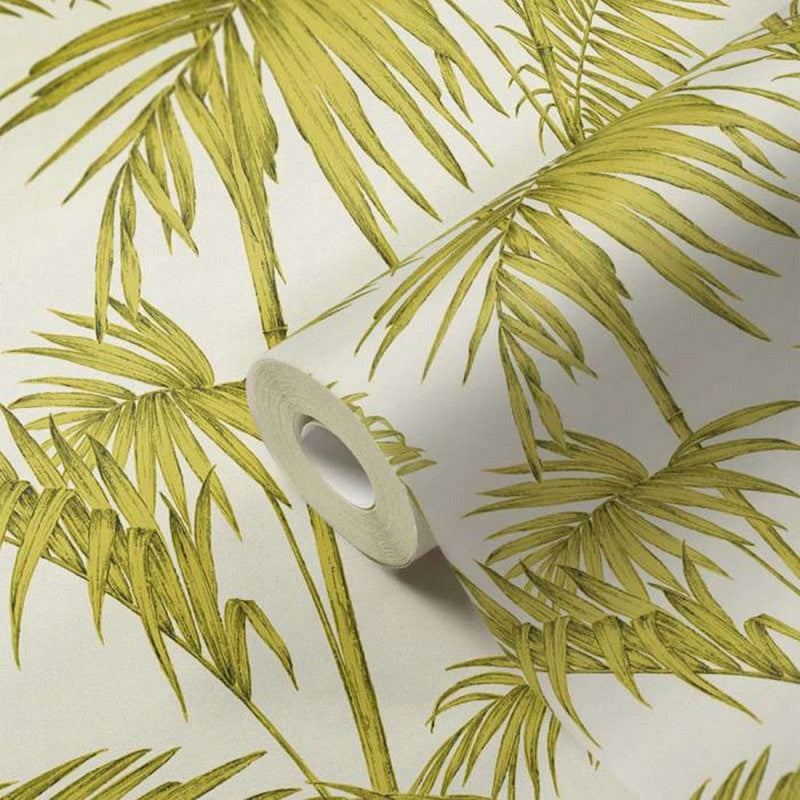 Lola Palm Wallpaper - Green