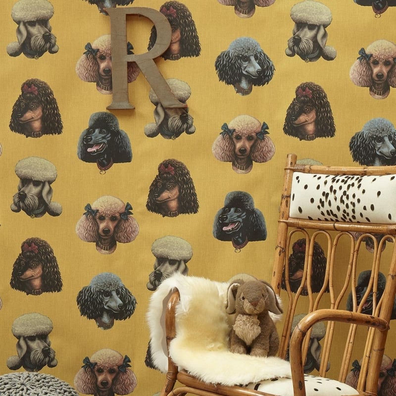 Poodle Parlour Wallpaper