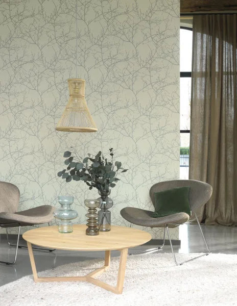 Arbre Wallpaper - Grey/Taupe