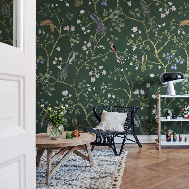 Songbirds Wallpaper Mural - 5 Colours