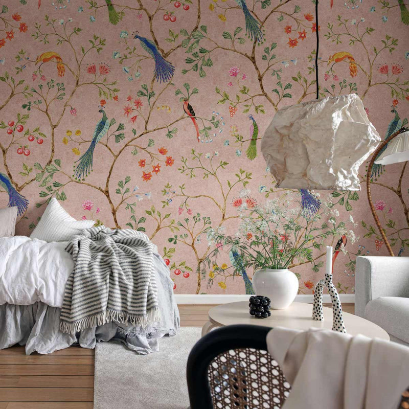 Songbirds Wallpaper Mural - 5 Colours