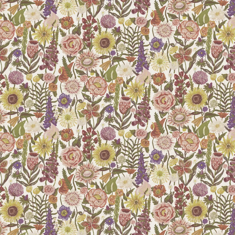 Utopia Floral Wallpaper - Opal