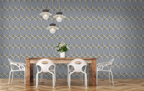 Crossover Lattice Florence Broadhurst Wallpaper NZ-Wallpaper