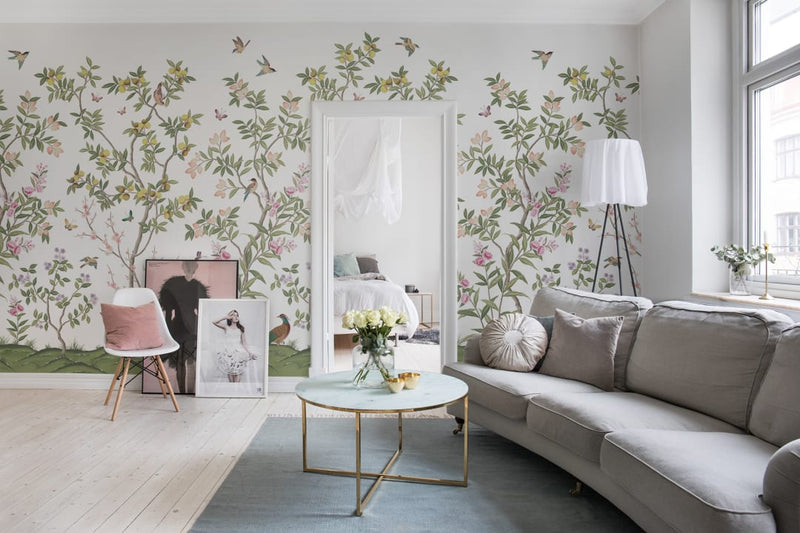 Chinoiserie Chic Mural Wallpaper - 5 Colours