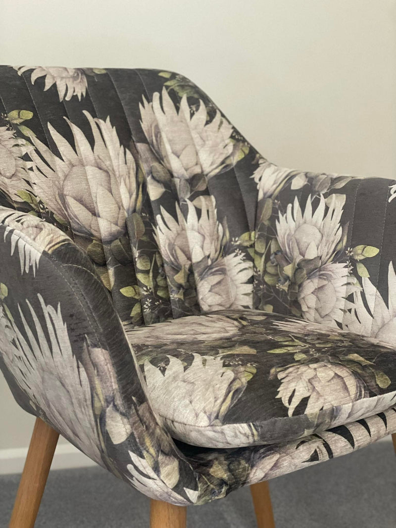 King Protea Fabric - 4 Colours